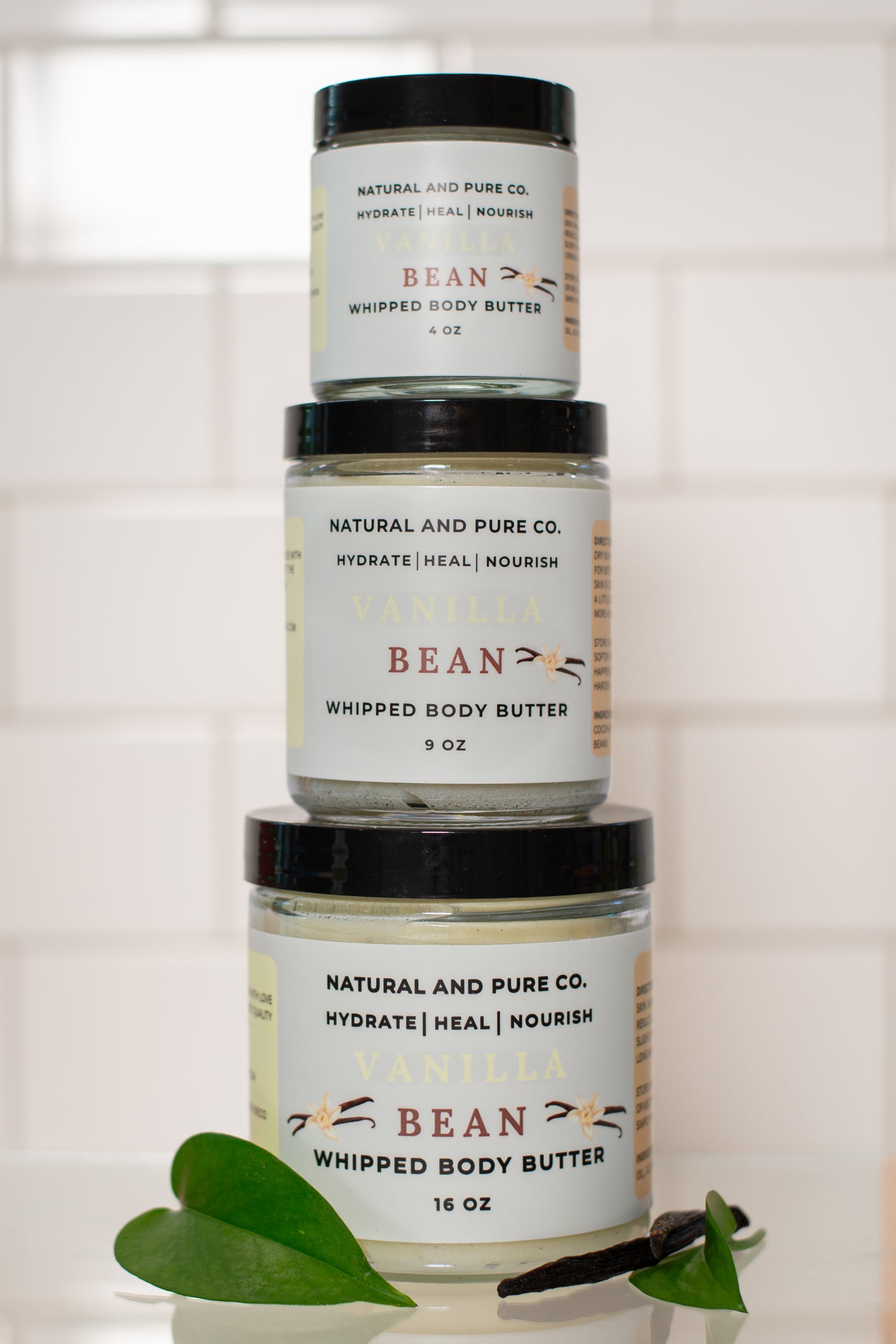Whipped Body Butter: All Natural Hydrating Lotion