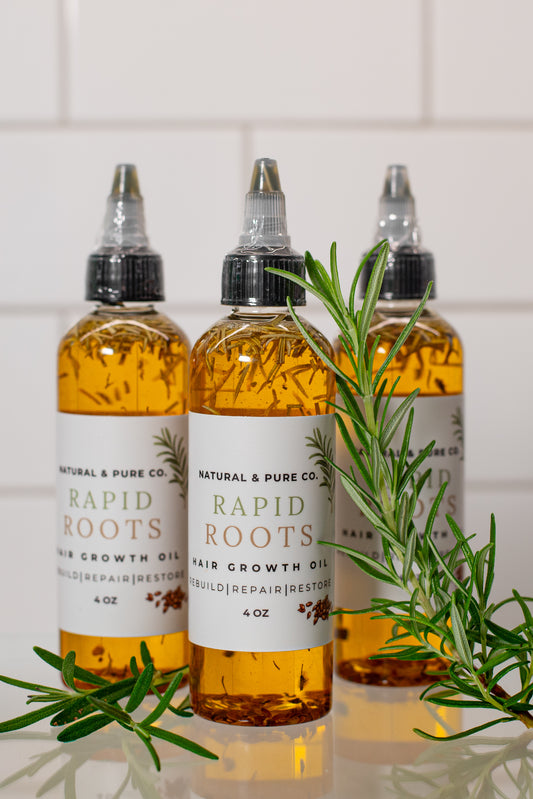 Rapid Roots Hair Growth Oil | Rebuild • Repair • Restore | 4oz