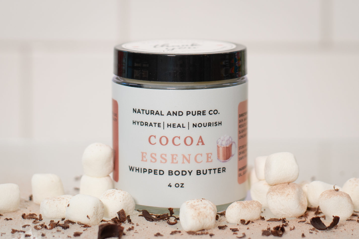 Whipped Body Butter: All Natural Hydrating Lotion