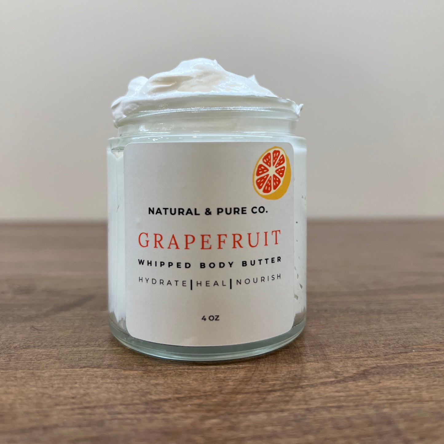 Whipped Body Butter: All Natural Hydrating Lotion