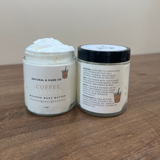 Whipped Body Butter: All Natural Hydrating Lotion