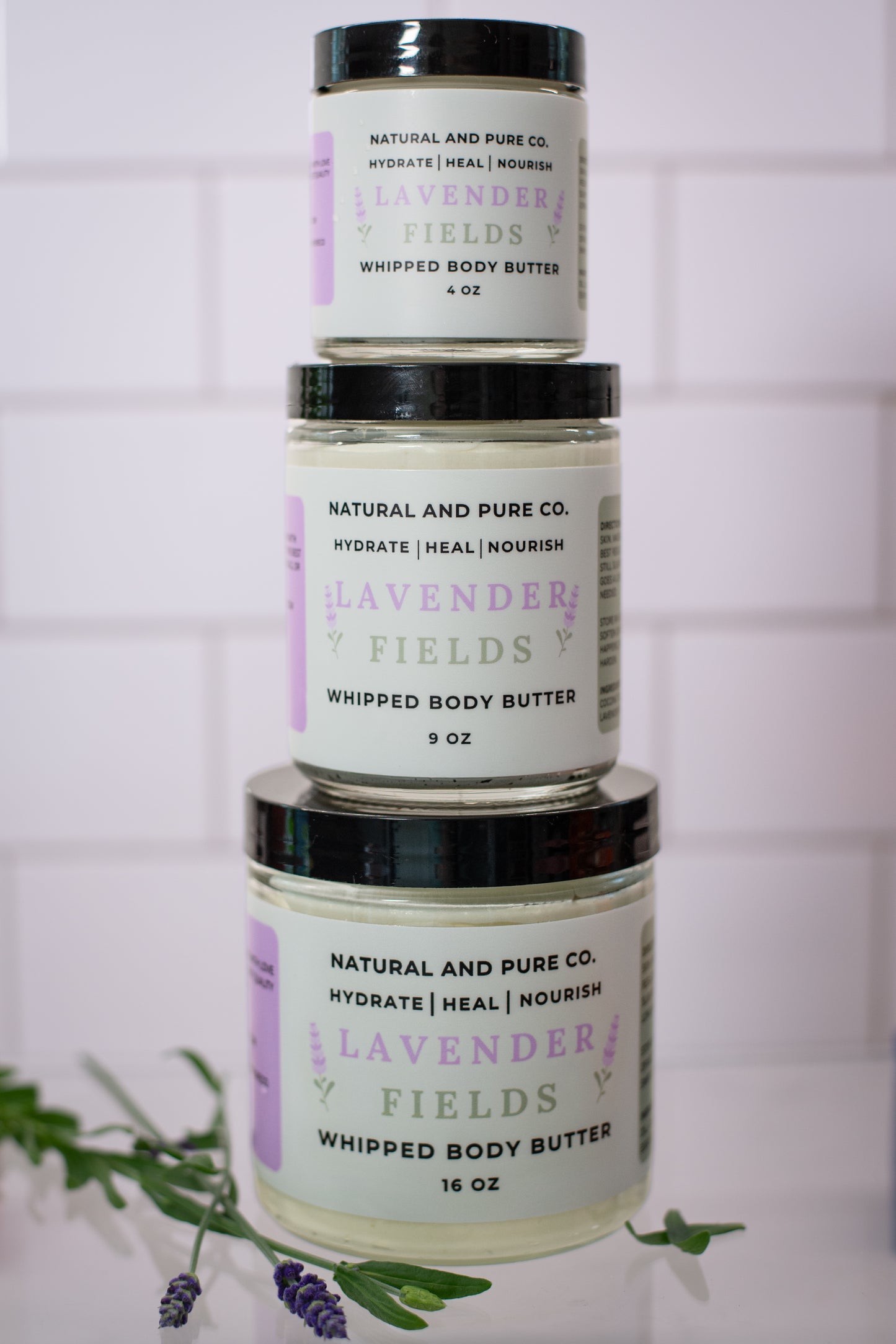 Whipped Body Butter: All Natural Hydrating Lotion