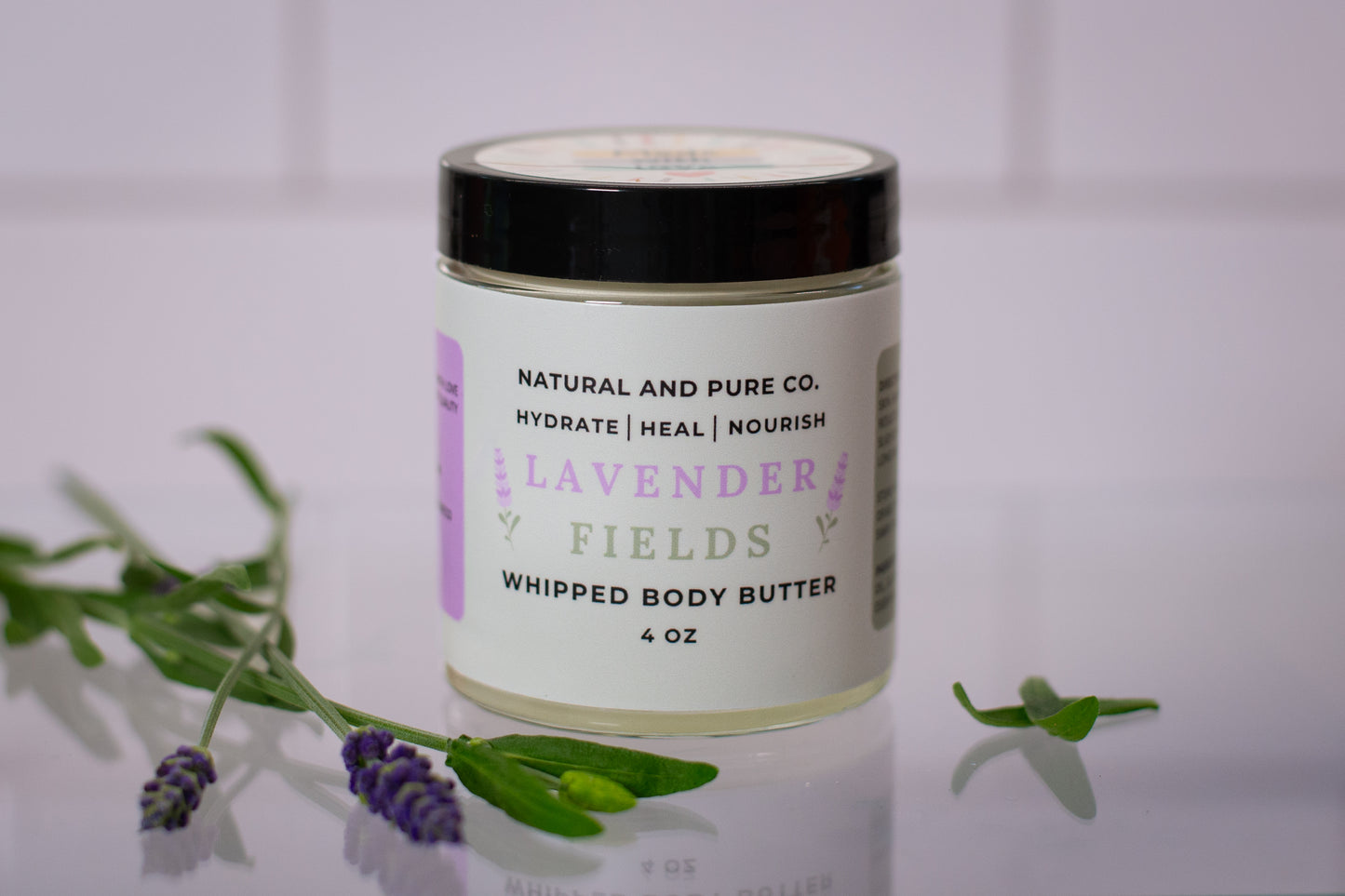 Whipped Body Butter: All Natural Hydrating Lotion
