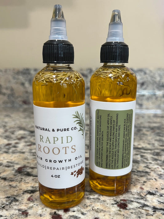 Rapid Roots Hair Growth Oil | Rebuild • Repair • Restore | 4oz