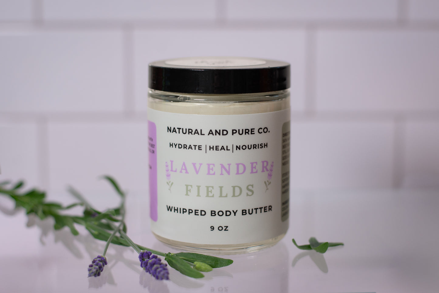 Whipped Body Butter: All Natural Hydrating Lotion