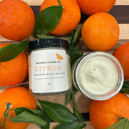 Whipped Body Butter: All Natural Hydrating Lotion