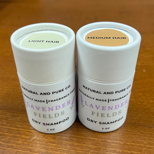 Dry Shampoo | Light and Medium Hair | Essential Oil Scented
